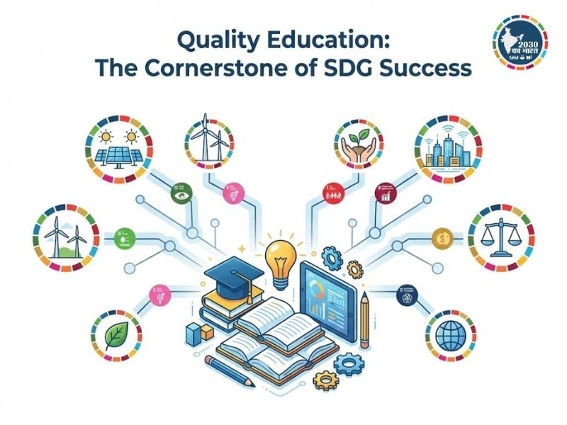 Quality education connecting Sustainable Development Goals for India 2030